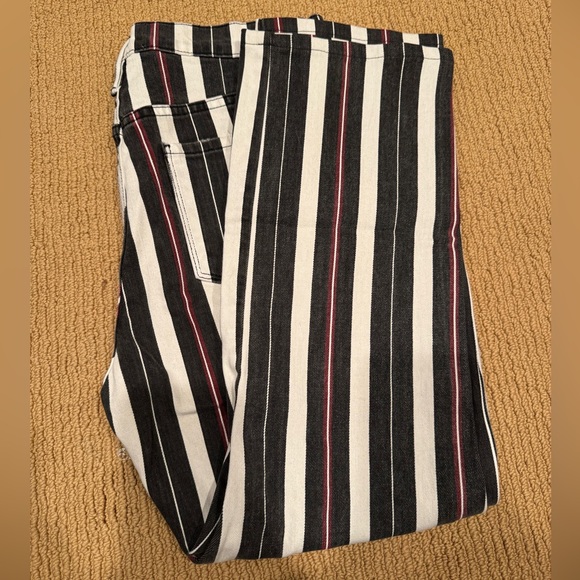 FRAME Striped Womens Pants - Picture 3 of 5